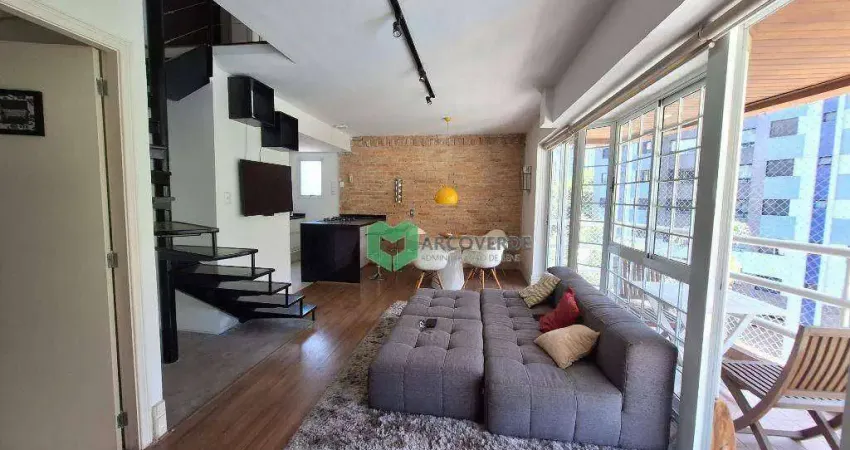 Apto duplex mobiliado com 2 vagas no melhor da vila suzana- morumbi!