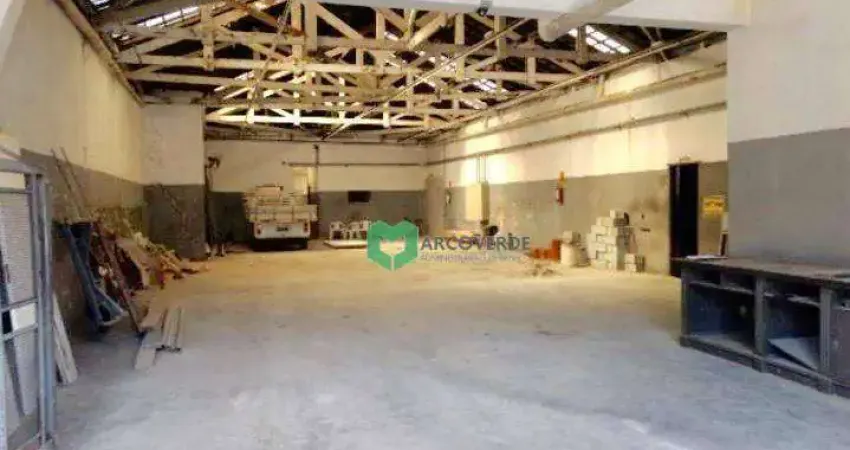 Galpão para alugar, 372 m² por r$ 16.940,00/mês - lapa - são paulo/sp