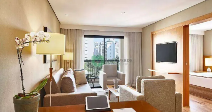 Apartamento com 1 dormitório à venda, 62 m² por r$ 2.200.000,00 - jardim paulista - são paulo/sp