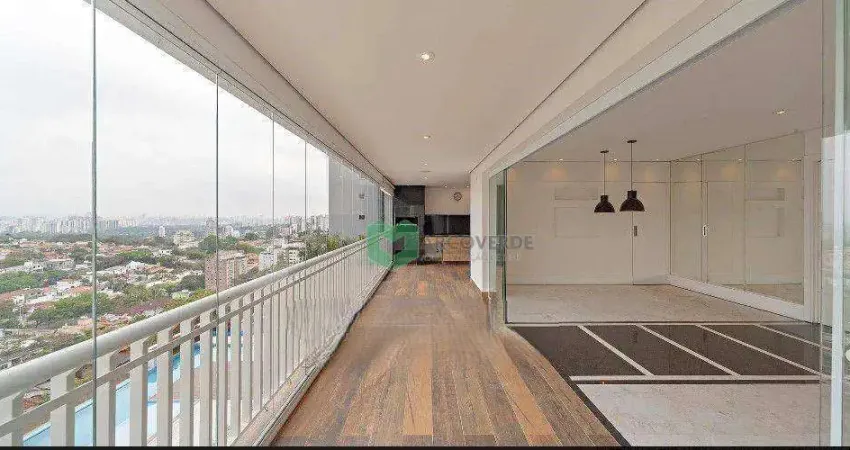 Apartamento com 4 dormitórios para alugar, 190 m² por r$ 22.572,00/mês - vila madalena - são paulo/sp