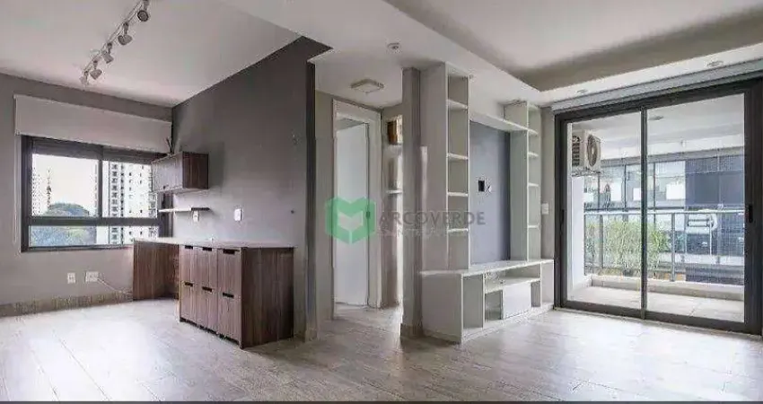 Apartamento com 1 dormitório para alugar, 56 m² por r$ 6.281,00/mês - vila madalena - são paulo/sp