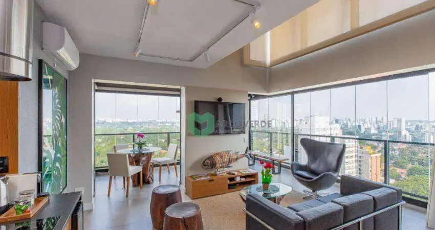 Cobertura à venda, 90 m² por r$ 1.800.000,00 - pinheiros - são paulo/sp