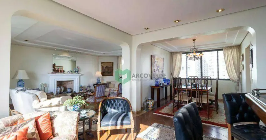 Apartamento alto padrão no campo belo com 4 quartos, sendo 2 suítes, 255m².