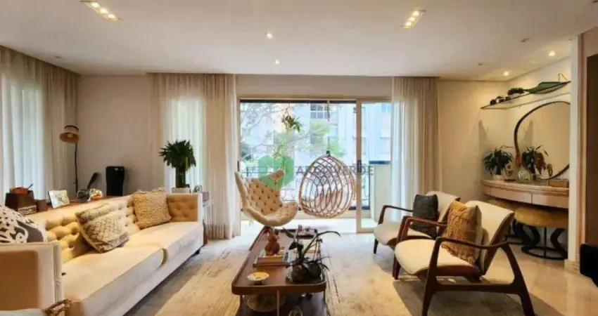 Apartamento com 3 dormitórios à venda, 171 m² por r$ 2.980.000,00 - perdizes - são paulo/sp