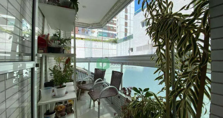 Apartamento com 3 dormitórios à venda, 80 m² por r$ 750.000,00 - gonzaga - santos/sp