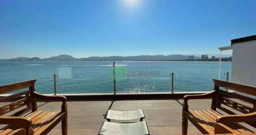 Apartamento  3 dormitórios à venda, 240 m² no cond. península - enseada - guarujá