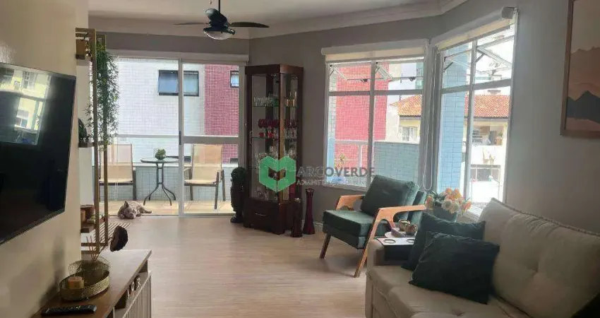 Oportunidade única - apartamento com 3 suítes à venda, 162 m² por r$ 1.599.000 - pompéia - santos/sp