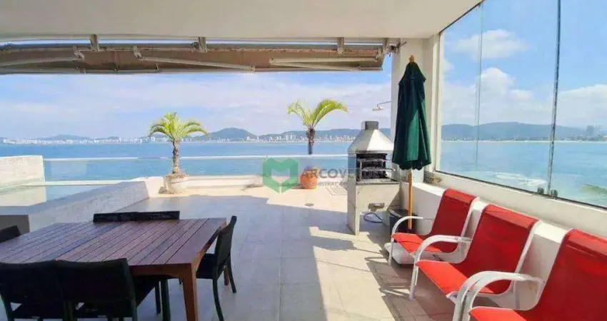 Casa com 4 dormitórios à venda, 400 m² por r$ 4.900.000 - condomínio península - praia da enseada - guarujá/sp