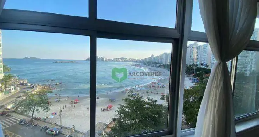 Apartamento com 5 dormitórios à venda, 285 m² por r$ 1.650.000,00 - morro do maluf - guarujá/sp