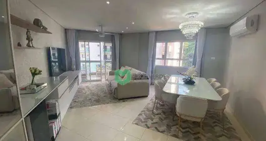 Apartamento com 3 dormitórios à venda, 147 m² por r$ 900.000,00 - balneário guarujá - guarujá/sp