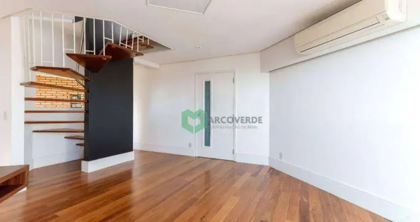 Cobertura com 2 dormitórios, 110 m² - venda por r$ 1.500.000,00 ou aluguel por r$ 9.380,84/mês - vila madalena - são paulo/sp