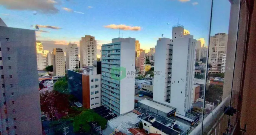 Apartamento com 1 dormitório para alugar, 43 m² por r$ 4.920,00/mês - perdizes - são paulo/sp