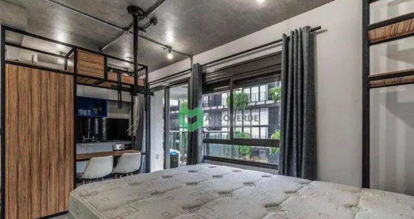 Apartamento para alugar, 30 m² por r$ 4.560,00/mês - vila madalena - são paulo/sp