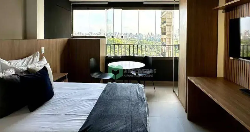 Apartamento com 1 dormitório, 27 m² - venda por r$ 850.000,00 ou aluguel por r$ 4.839,00/mês - cerqueira césar - são paulo/sp