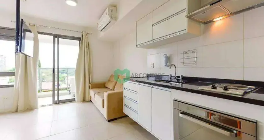 Apartamento com 1 dormitório para alugar, 32 m² por r$ 4.435,08/mês - vila madalena - são paulo/sp