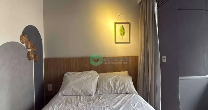 Apartamento mobiliado com 1 quarto para alugar, 29 m² por r$ 4.839/mês - cerqueira césar - são paulo/sp