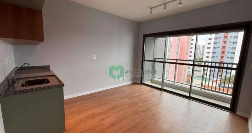 Apartamento com 1 dormitório à venda, 34 m² por r$ 750.000,00 - moema - são paulo/sp