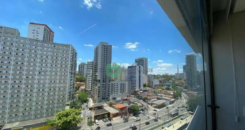Apartamento com 1 dormitório para alugar, mobiliado, sem vaga, 22 m² por r$ 3.903/mês - vila madalena - são paulo/sp