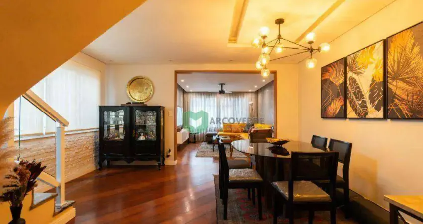 Sobrado para venda em planalto paulista com 3 quartos, sendo 3 suítes, 175m².