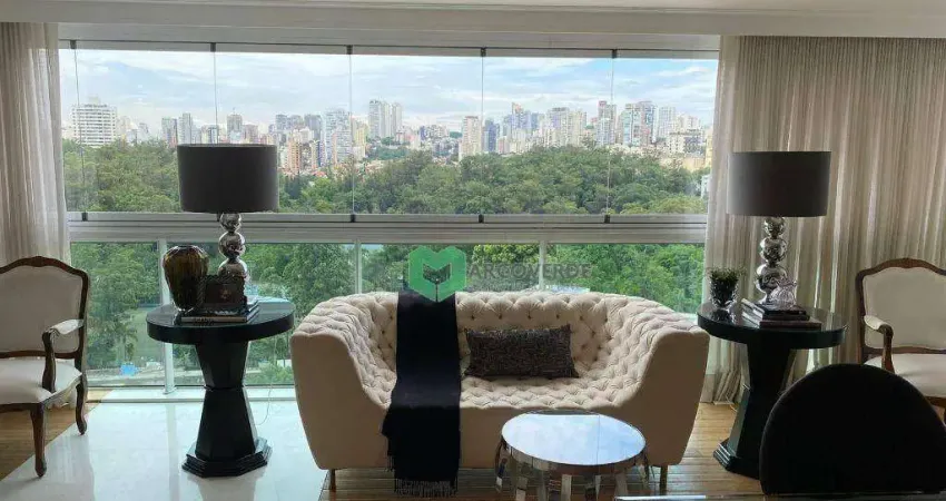 Apartamento c/ vista para o parque da aclimação 234m2 - um por andar