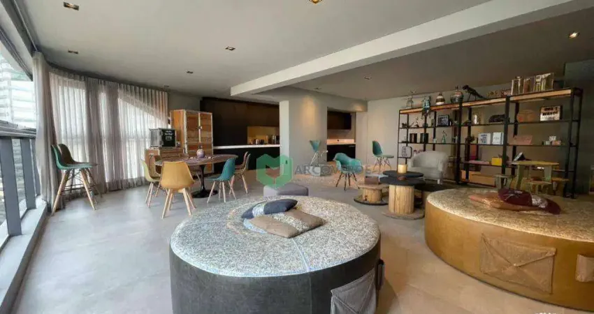 Apartamento com 3 dormitórios à venda, 196 m² por r$ 5.500.000,00 - chácara santo antônio - são paulo/sp