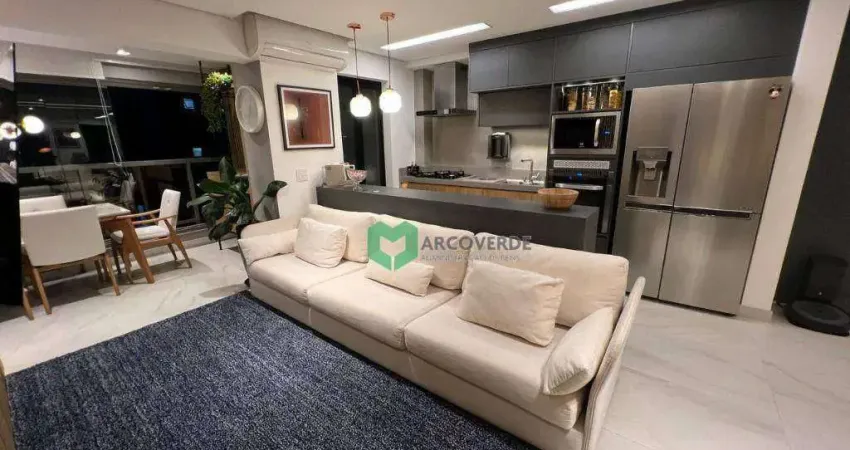 Apartamento mobiliado com 3 dormitórios à venda, 103 m² por r$ 1.800.000 - alto do ipiranga - são paulo/sp