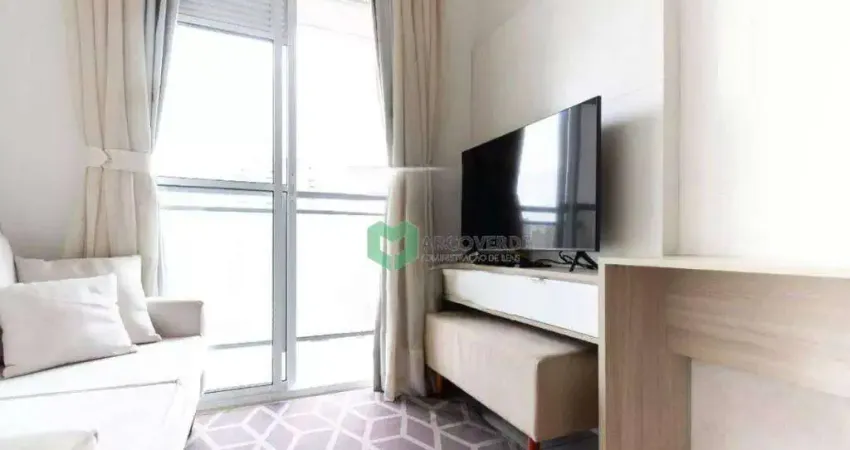 Apartamento com 1 dormitório à venda, 30 m² por r$ 400.000,00 - vila romana - são paulo/sp