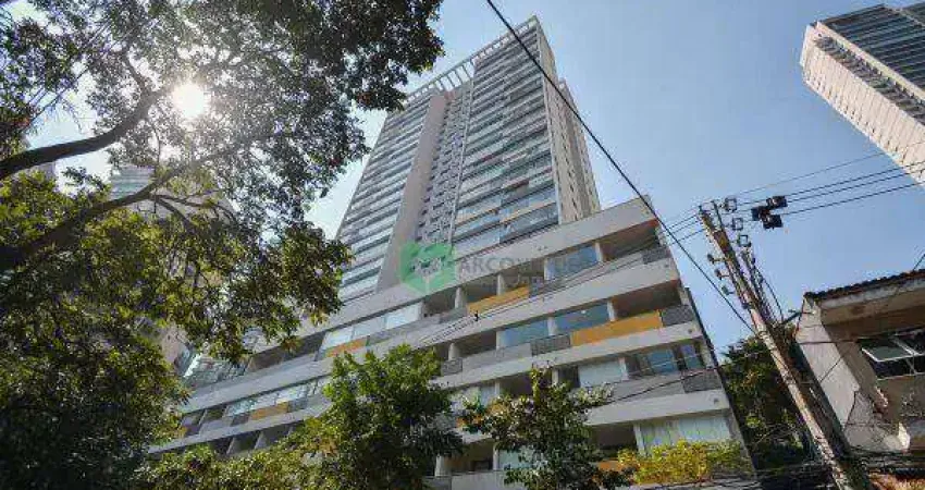 Apartamento com 1 dormitório à venda, 24 m² por r$ 395.000,00 - vila madalena - são paulo/sp
