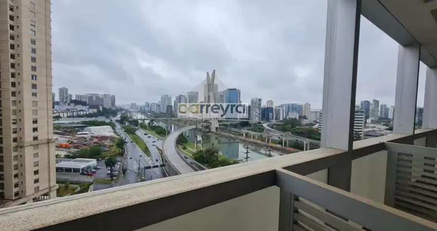 Sala comercial à venda no escritórios morumbi prime - 42m²,1 vaga, vista ponte estaiada.