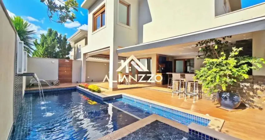 Casa sobrado alto padrão no condomínio residencial pitangueiras em ribeirão preto/sp. alianzzo imóveis