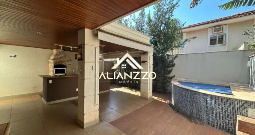 Casa térrea para locação residencial san francisco village em ribeirão preto/sp. alianzzo imóveis.