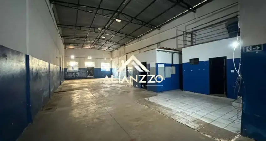 Galpão comercial para venda e locação no bairro jardim anhanguera em ribeirão preto/sp. alianzzo imóveis.