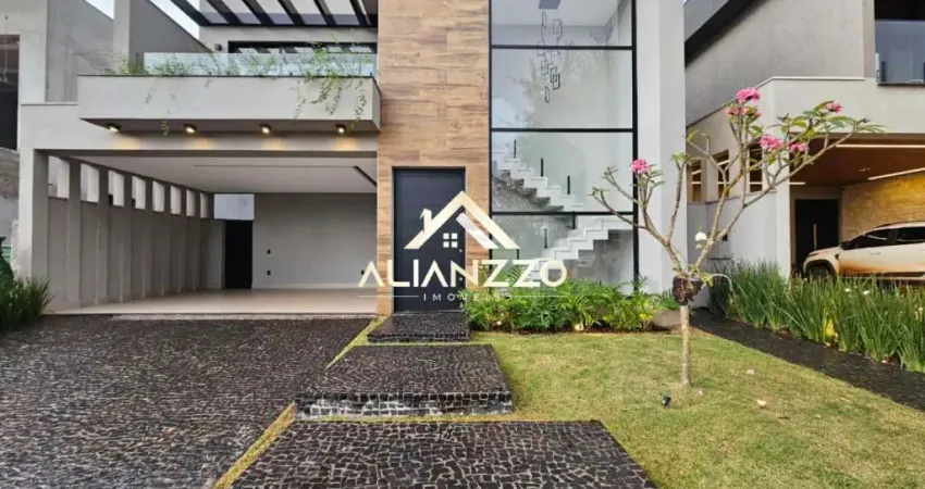 Sobrado alto padrão automatizada condomínio terras de florença ribeirão preto/sp. alianzzo imóveis