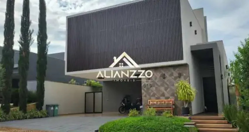 Casa para venda no alphaville de ribeirão preto/sp. alianzzo imóveis.