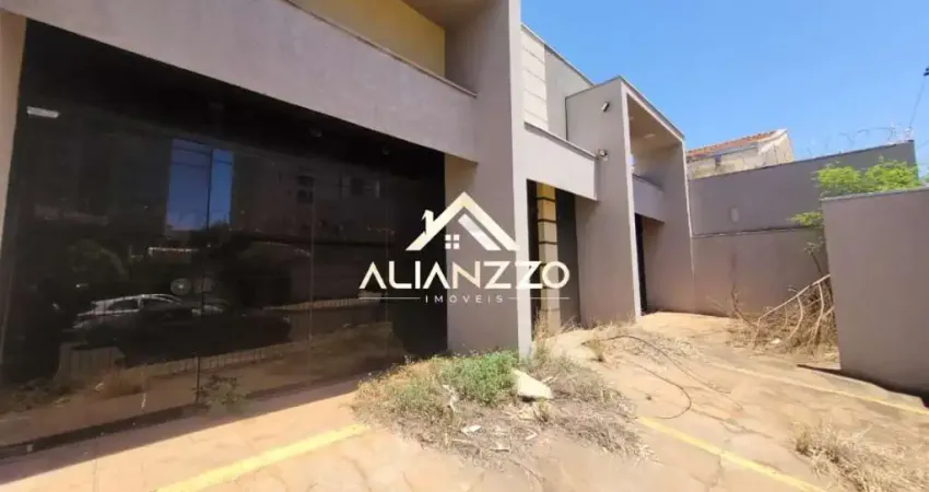 Casa  comercial para locação  no bairro jardim são luiz em ribeirão preto/sp. alianzzo imóveis.