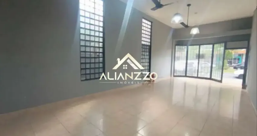 Loja comercial para locação bairro jardim são luiz em ribeirão preto/sp. alianzzo imóveis.