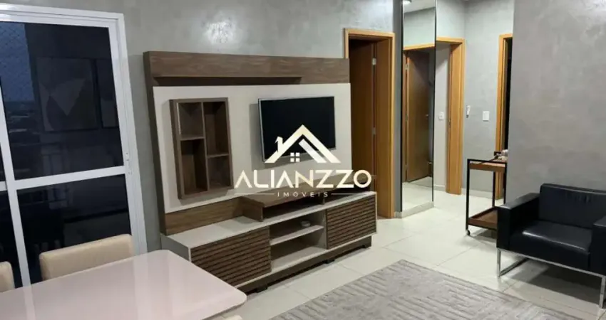 Apartamento padrão mobiliado para locação bairro ipiranga em ribeirão preto/sp. alianzzo imóveis.