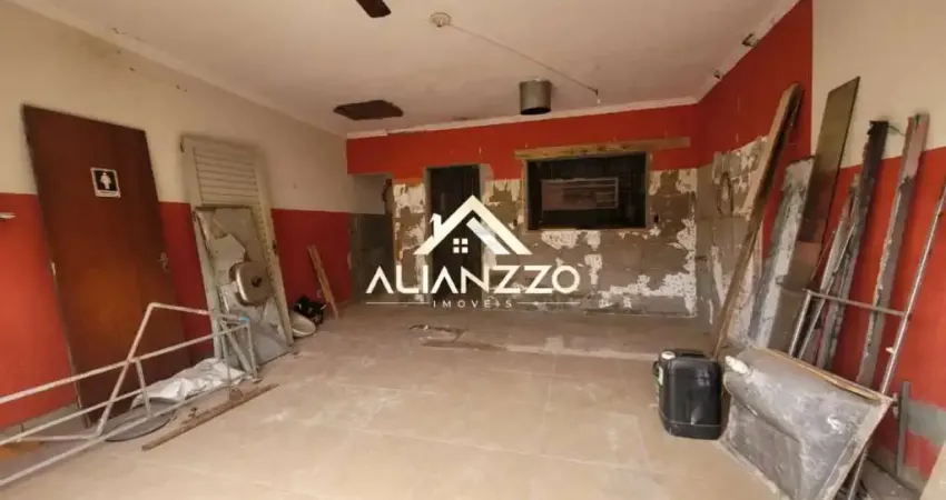 Salão comercial no para locação no bairro vila amelia em ribeirão preto/sp. alianzzo imóveis.