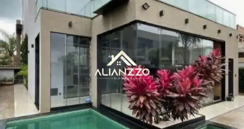 Sobrado de alto padrão para locação no condomínio alphaville ii, bairro alphaville, ribeirão preto/sp. alianzzo imoveis.