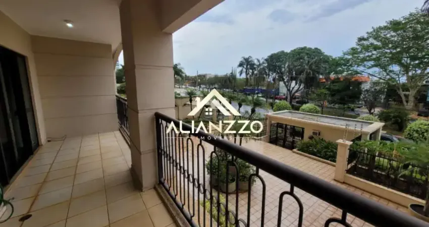 Apartamento padrão para locação edifício jatai em ribeirão preto/sp. alianzzo imóveis.