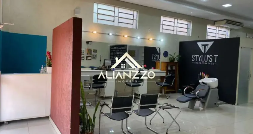 Salão comercial de 86m² de área útil - jardim interlagos em ribeirão preto/sp. alianzzo imóveis.