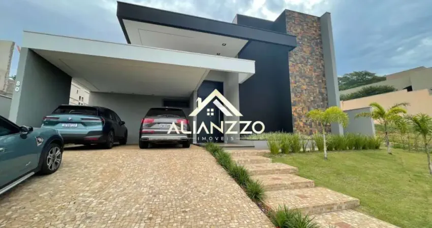 Casa alto padrão no bairro cond. alphaville iii em ribeirão preto/sp. alianzzo imóveis.