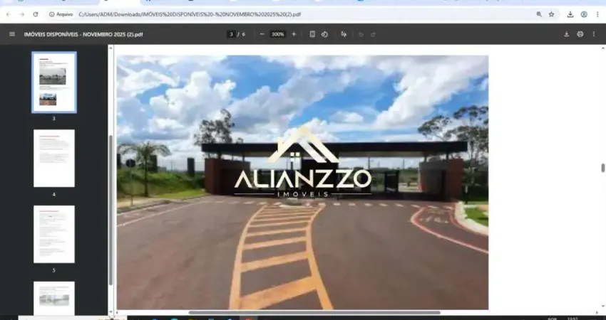 Terreno no condomínio residencial riviera village em cravinhos /sp