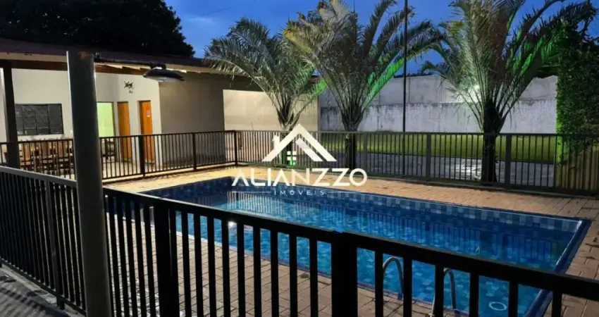 Área de lazer localizada no parque residencial cândido portinari de ribeirão preto/sp. alianzzo imóveis.