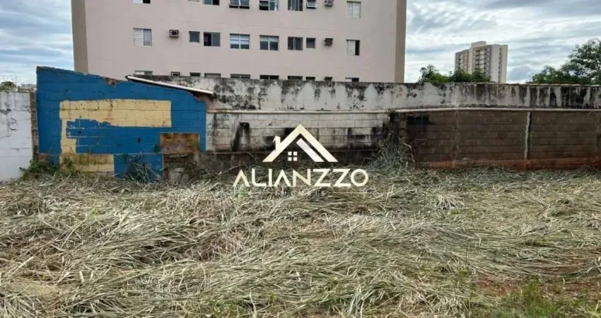 Terreno murado localizado no parque bandeirantes em ribeirão preto/sp. alianzzo imóveis.