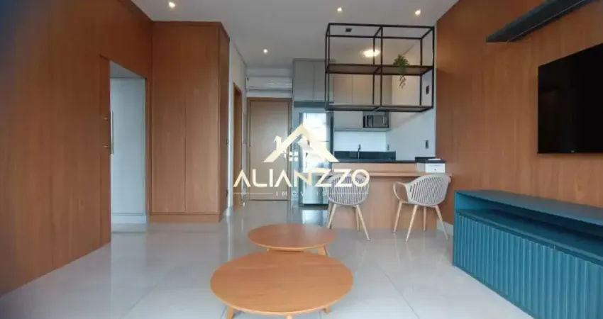 Apartamento padrão mobiliado para locação no bairro jardim botânico em ribeirão preto/sp. alianzzo imóveis.