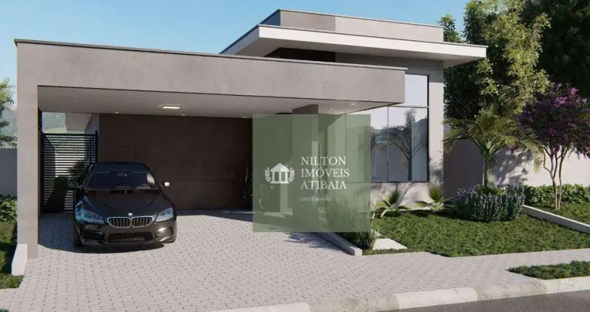 Casa com 3 dormitórios à venda, 173 m² por r$ 1.340.000,00 - condomínio residencial reserva de atibaia - atibaia/sp