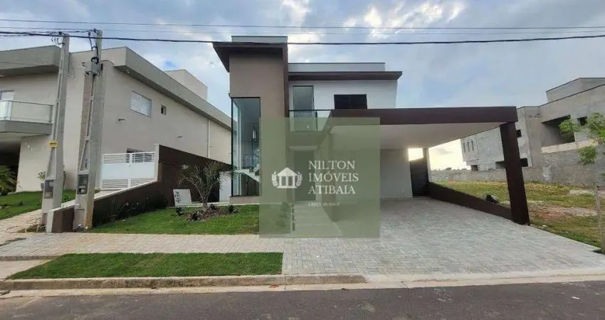 Casa com 4 dormitórios (3 suítes) à venda, 260 m² por r$ 1.700.000 - condomínio buona vita gold - atibaia/sp