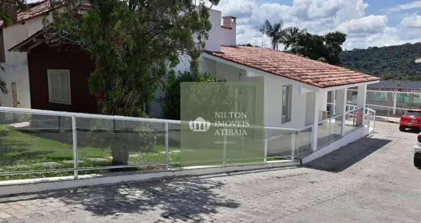 Casa com 5 dormitórios sendo 2 suítes à venda, 500 m² por r$ 2.000.000 - jardim dos pinheiros - atibaia/sp