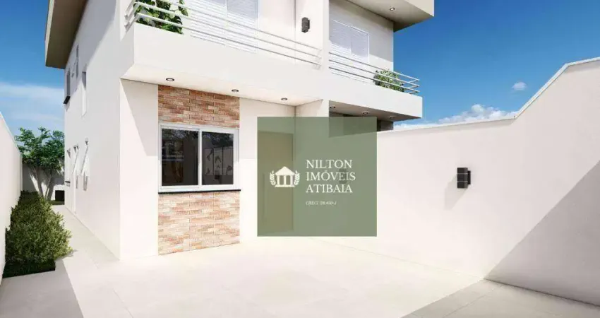 Sobrado com 2 dormitórios à venda, 65 m² por r$ 420.000 - jardim das cerejeiras - atibaia/sp